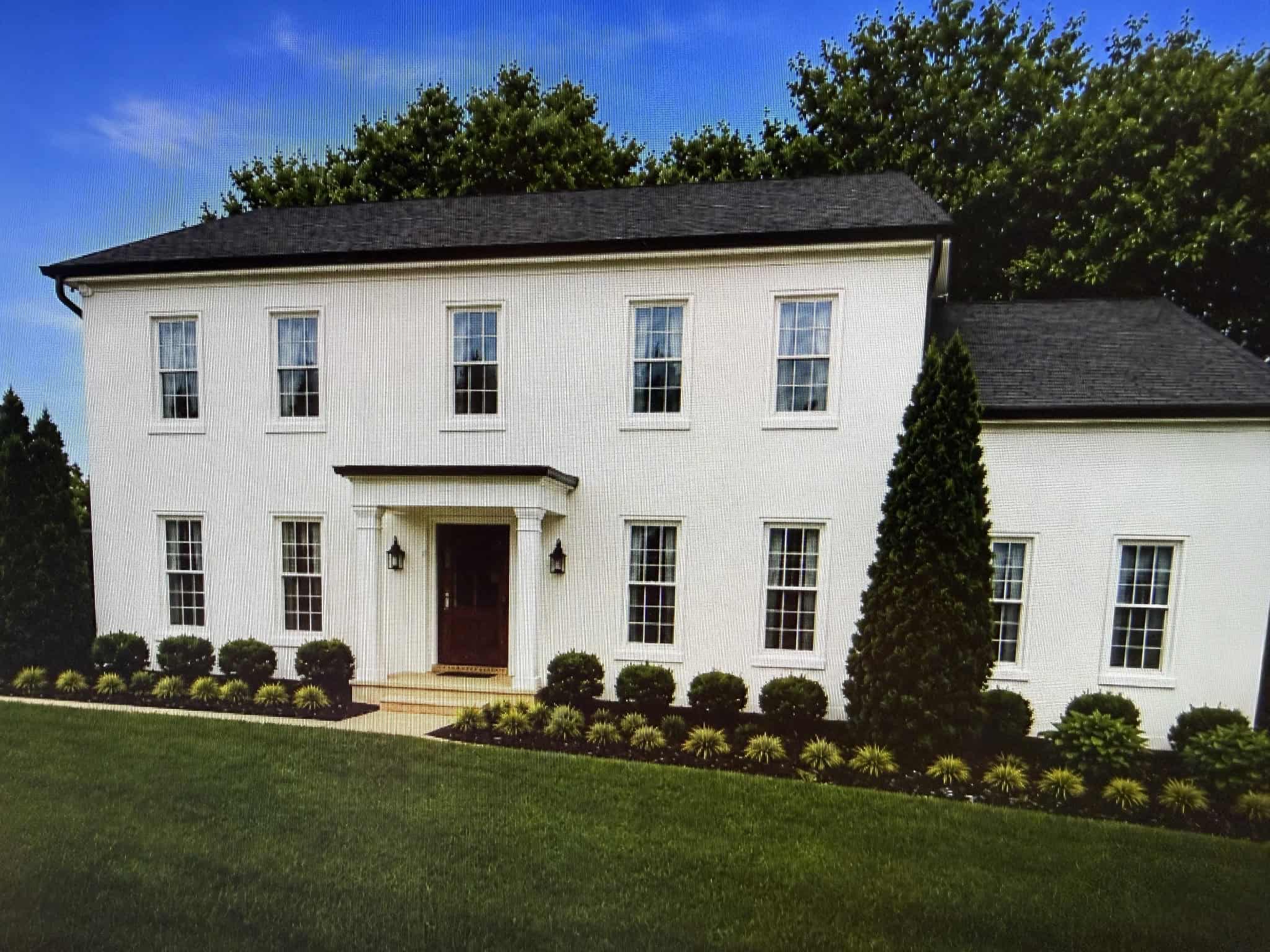 Front exterior of 301 Culpepper Ct. renovation by Worsham LLC, Nashville, TN