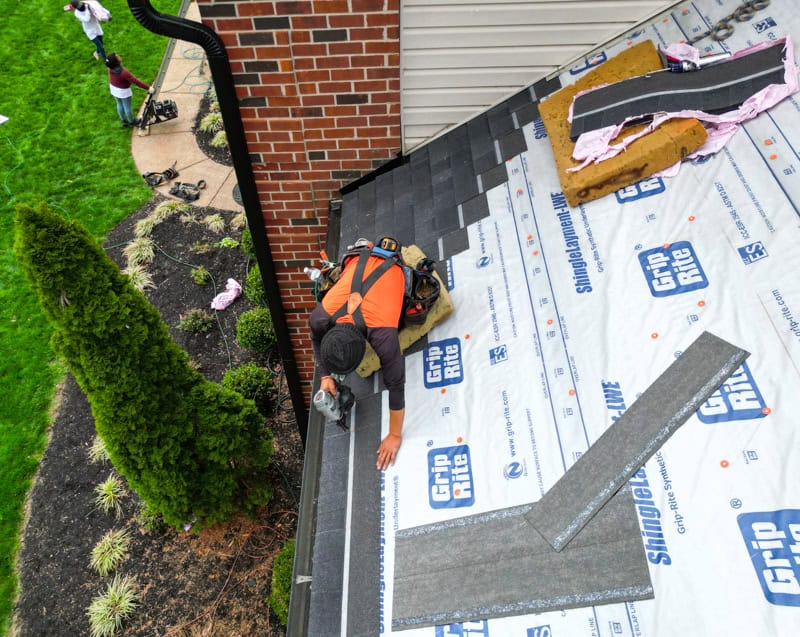 301 Culpepper Ct. - roofing aerial