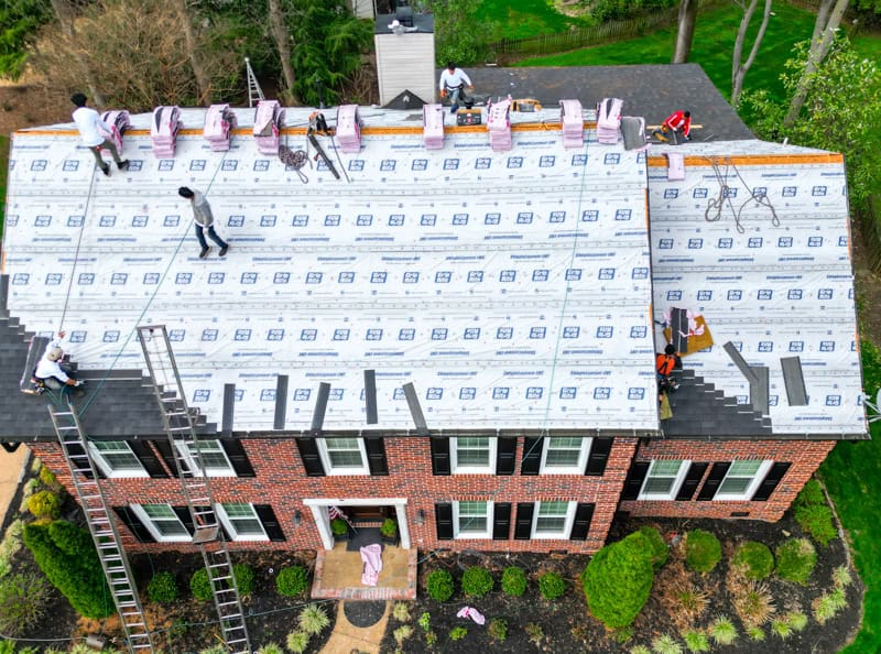 301 Culpepper Ct. - roofing aerial