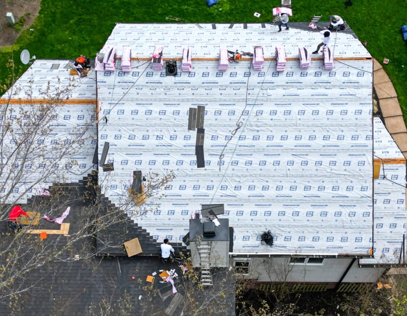 301 Culpepper Ct. - roofing aerial