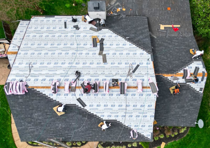 301 Culpepper Ct. - roofing aerial